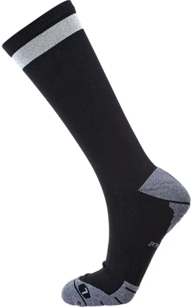 Endurance Torent Reflective Mid Length - Löparstrumpor - Svart - Str. 39/42